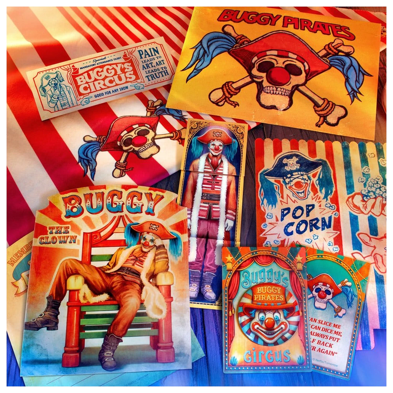 One Piece Geschenkbox Rekrutierungs-Set Produktfoto
