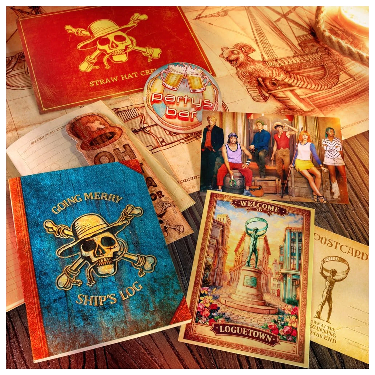 One Piece Geschenkbox Rekrutierungs-Set Produktfoto