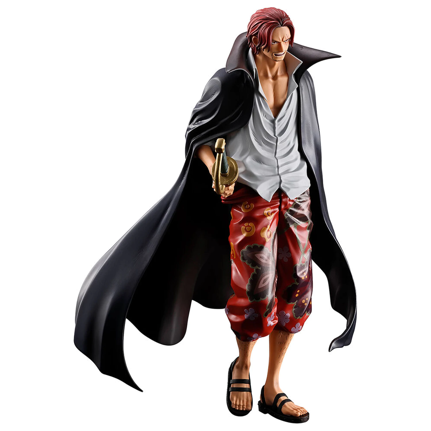 One Piece Red Hair Pirates Shanks Figur 21cm Produktfoto