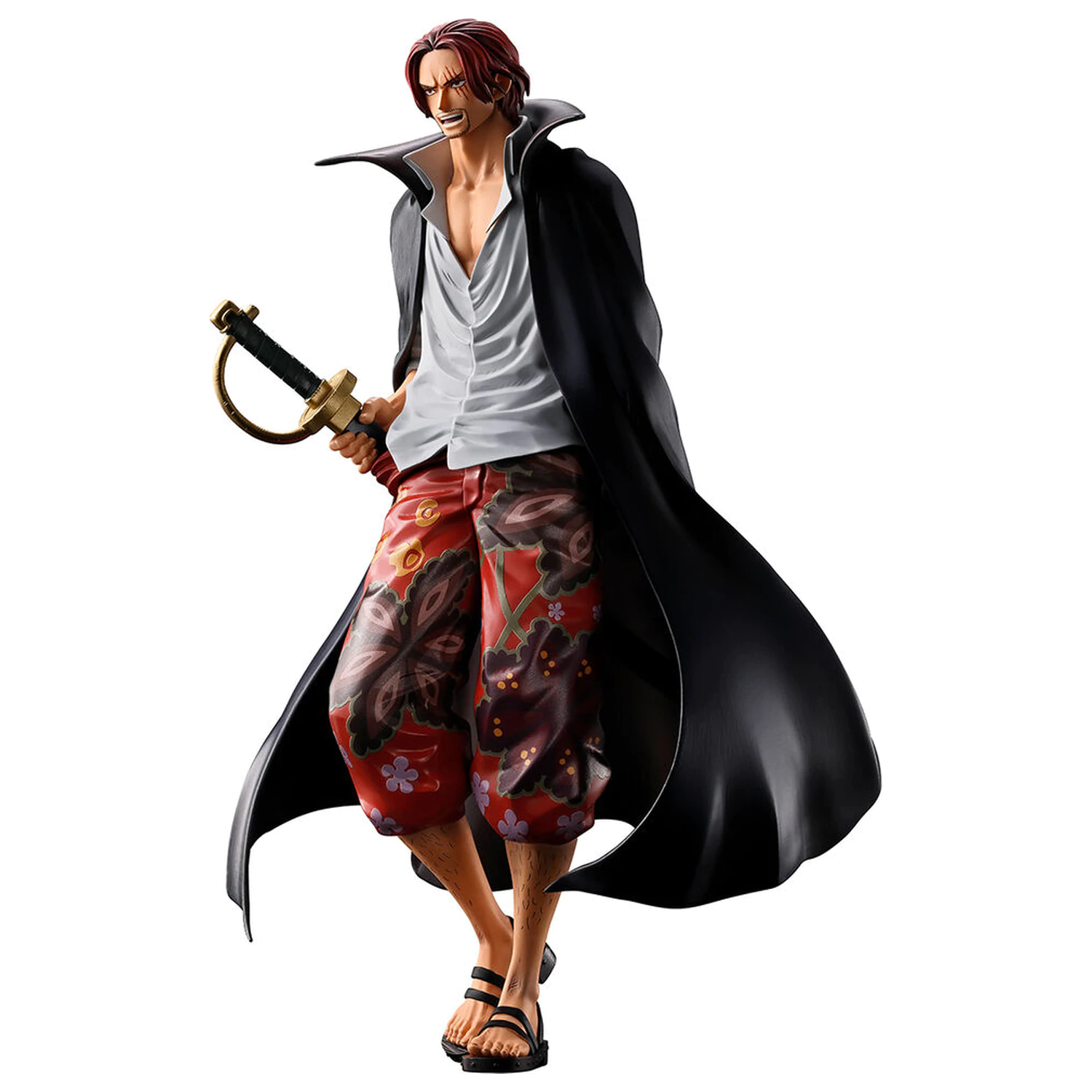 One Piece Red Hair Pirates Shanks Figur 21cm Produktfoto