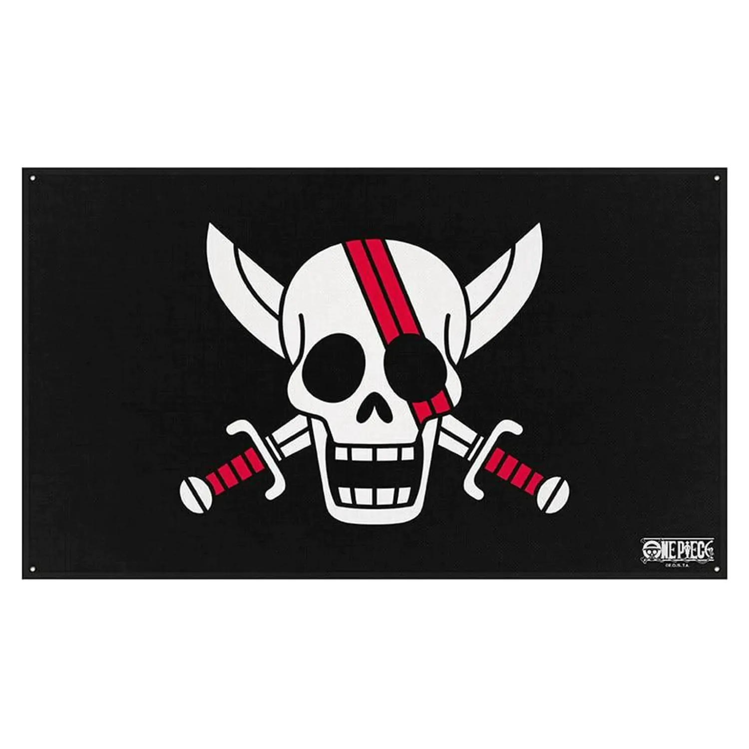 ONE PIECE Flagge 70X120cm Red-Hair Pirates Produktfoto