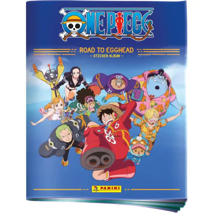 One Piece: Road to Egghead Aufkleber-Sammelalbum deutsche Version Produktfoto