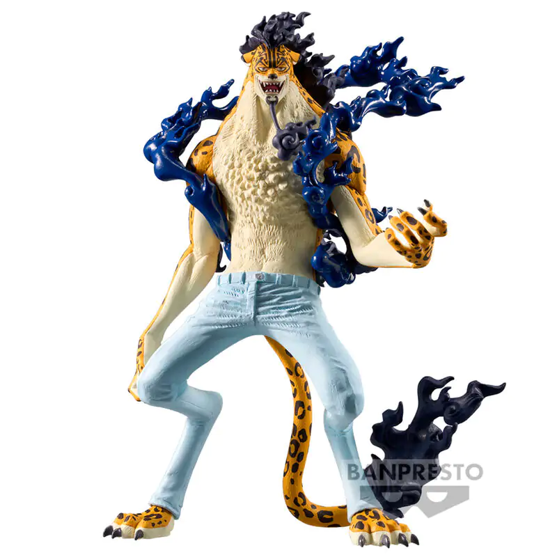 One Piece Rob Lucci King of Artist Figur 19cm Produktfoto