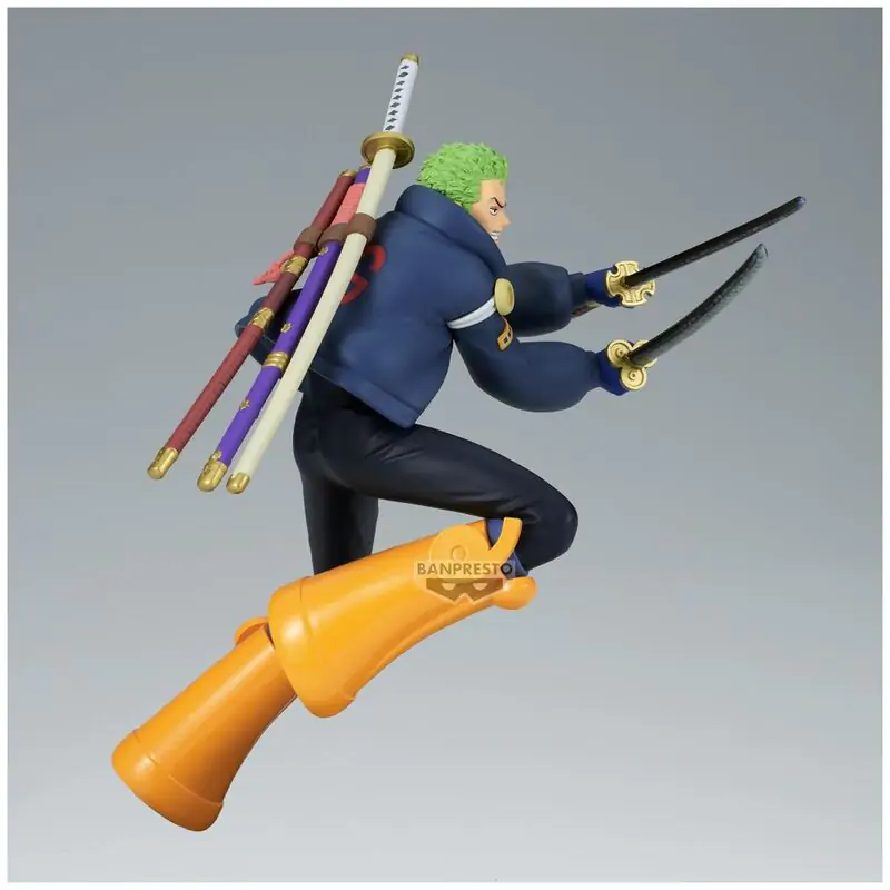 One Piece Roronoa Zoro Battle Record Collection Figur 16cm Produktfoto