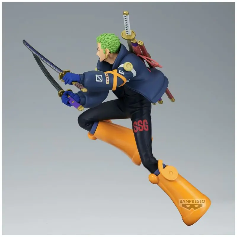 One Piece Roronoa Zoro Battle Record Collection Figur 16cm Produktfoto