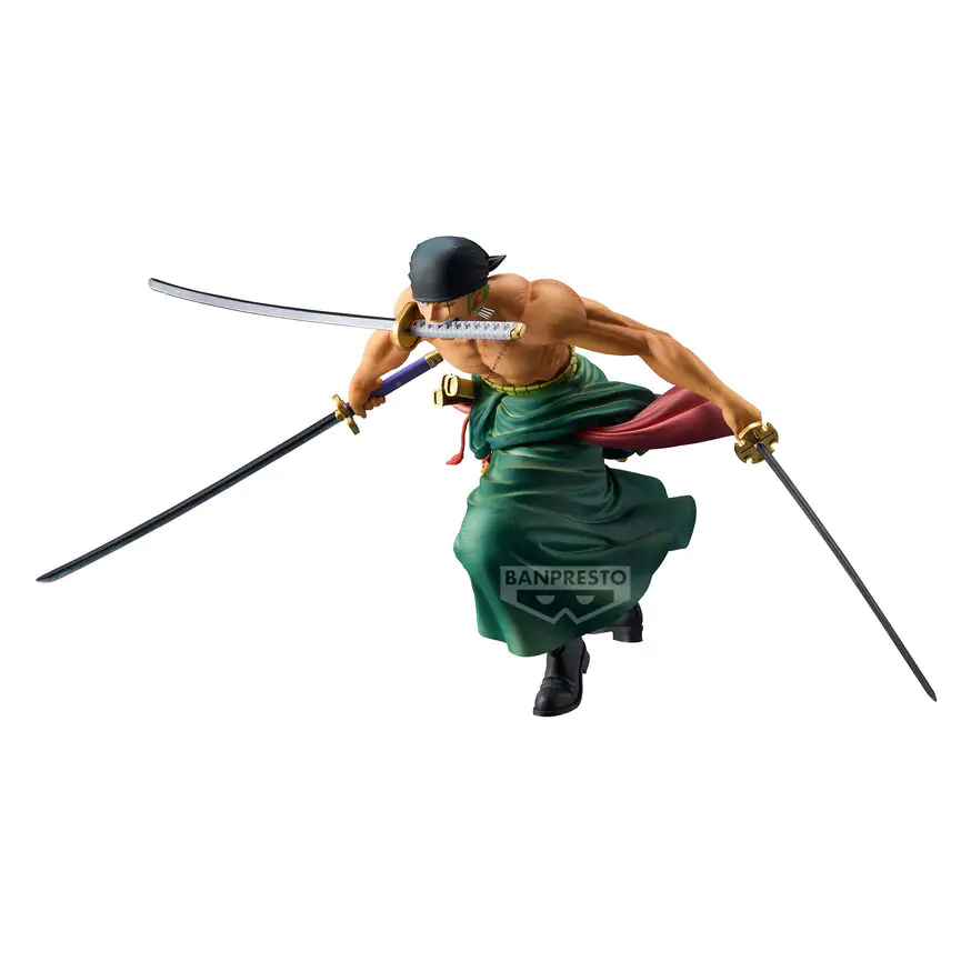 One Piece Roronoa Zoro Grandista Figur 23cm Produktfoto