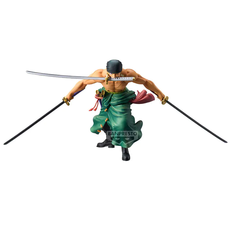 One Piece Roronoa Zoro Grandista Figur 23cm Produktfoto