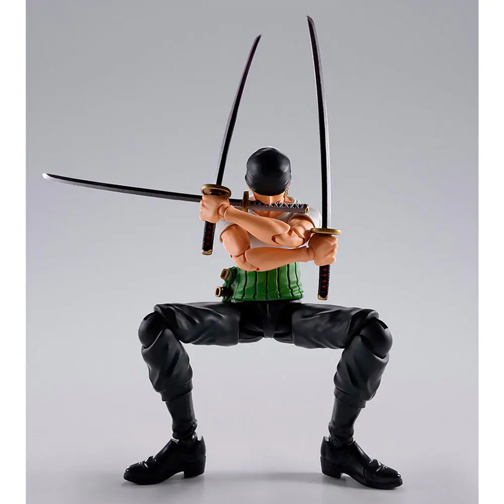 One Piece Roronoa Zoro Romance Dawn S.H Figuarts Figur 15cm termékfotó