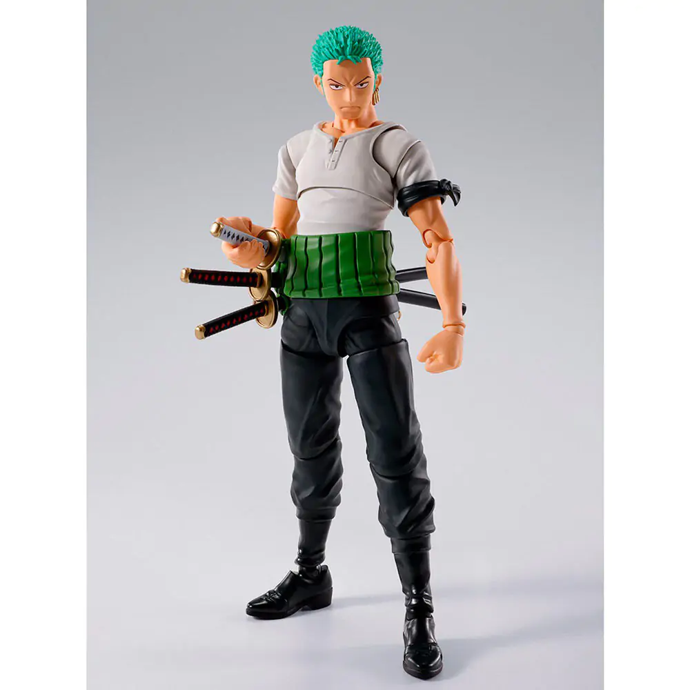 One Piece Roronoa Zoro Romance Dawn S.H Figuarts Figur 15cm termékfotó