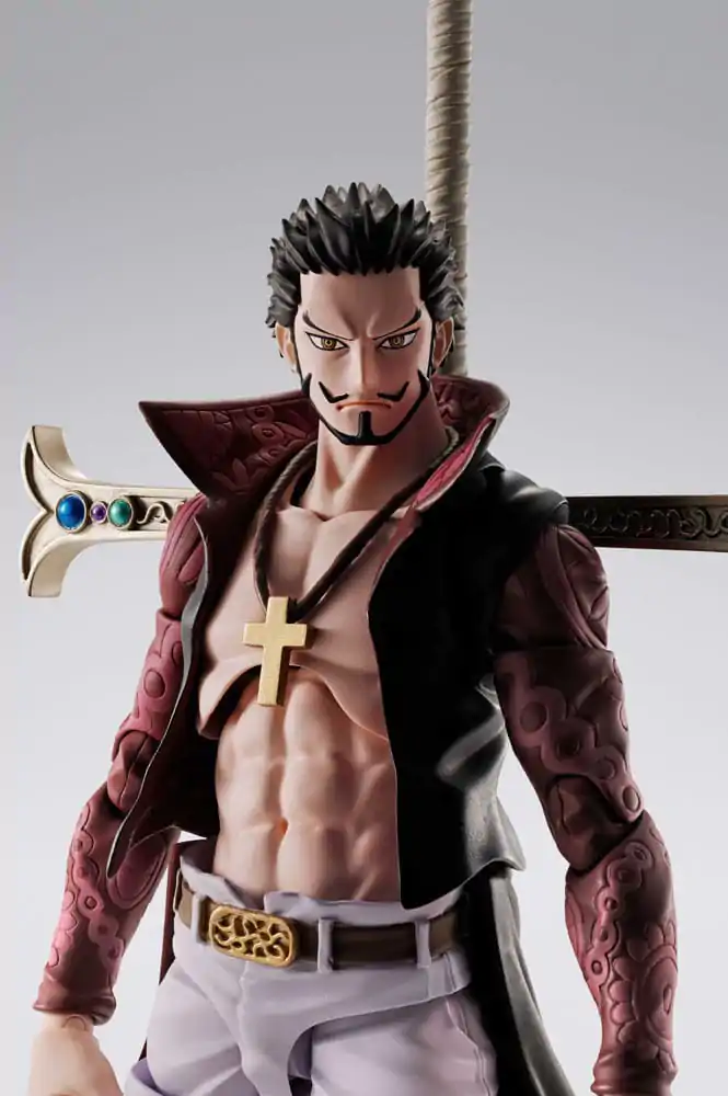 One Piece S.H.Figuarts Actionfigur Dracule Mihawk Hawkeye 17 cm Produktfoto