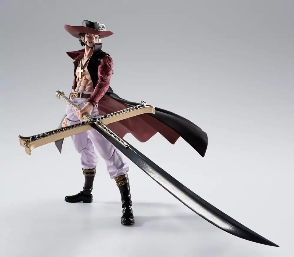 One Piece S.H.Figuarts Actionfigur Dracule Mihawk Hawkeye 17 cm Produktfoto