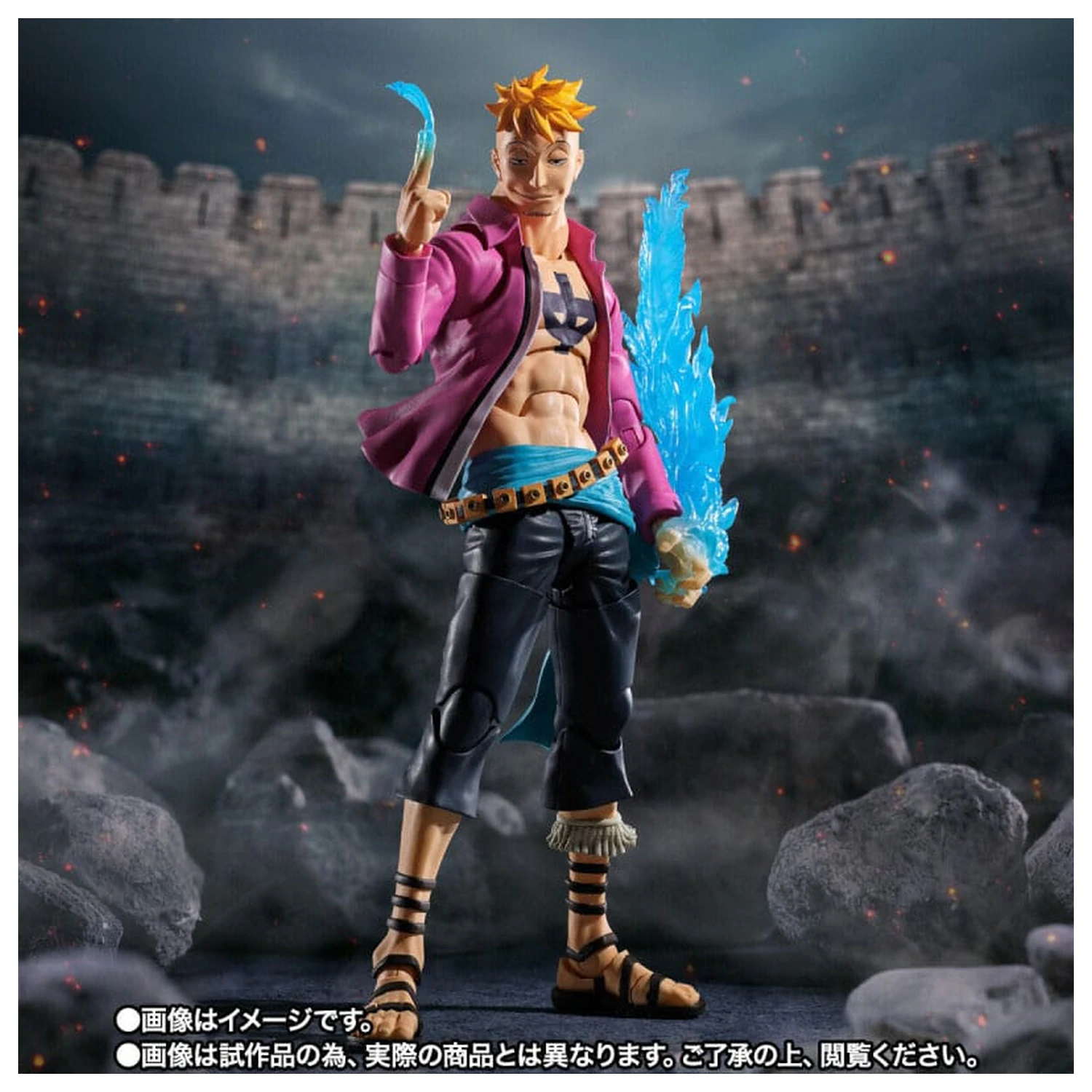 One Piece S.H.Figuarts Actionfigur Marco Marineford 17 cm Produktfoto