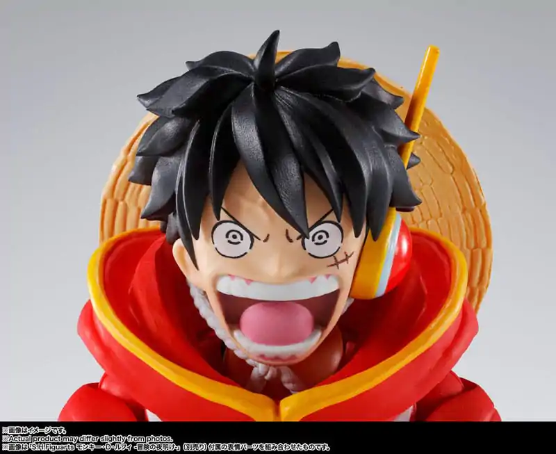 One Piece S.H.Figuarts Actionfigur Monkey D. Luffy Future Island Egghead 15 cm Produktfoto