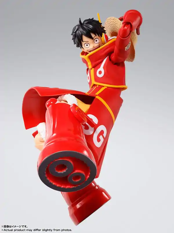 One Piece S.H.Figuarts Actionfigur Monkey D. Luffy Future Island Egghead 15 cm Produktfoto