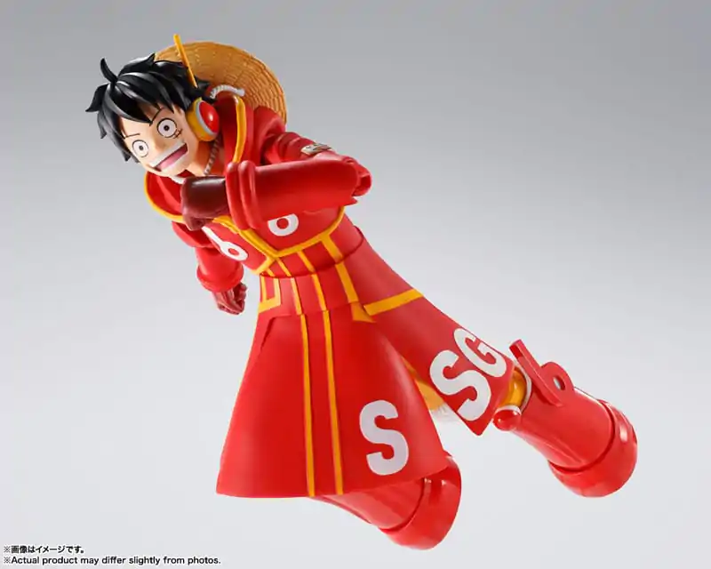 One Piece S.H.Figuarts Actionfigur Monkey D. Luffy Future Island Egghead 15 cm Produktfoto