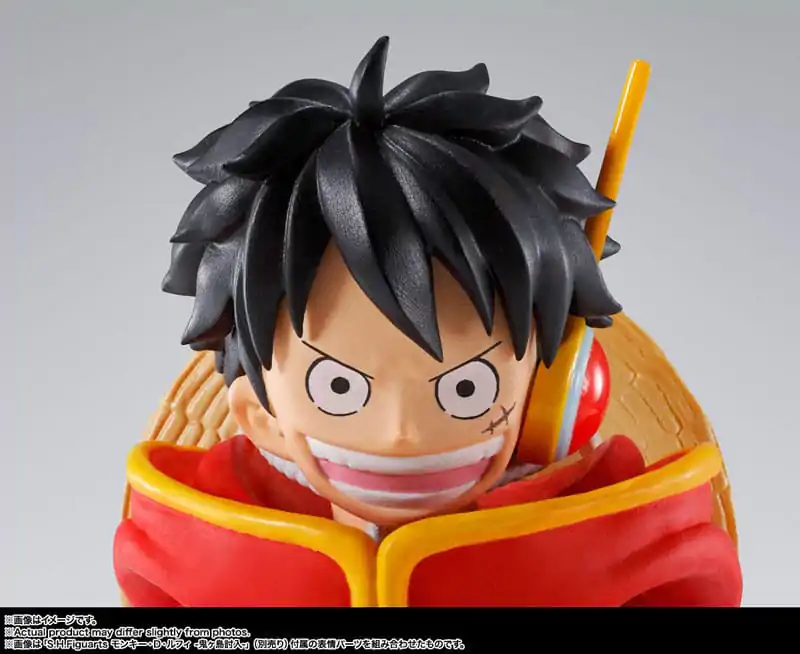 One Piece S.H.Figuarts Actionfigur Monkey D. Luffy Future Island Egghead 15 cm Produktfoto