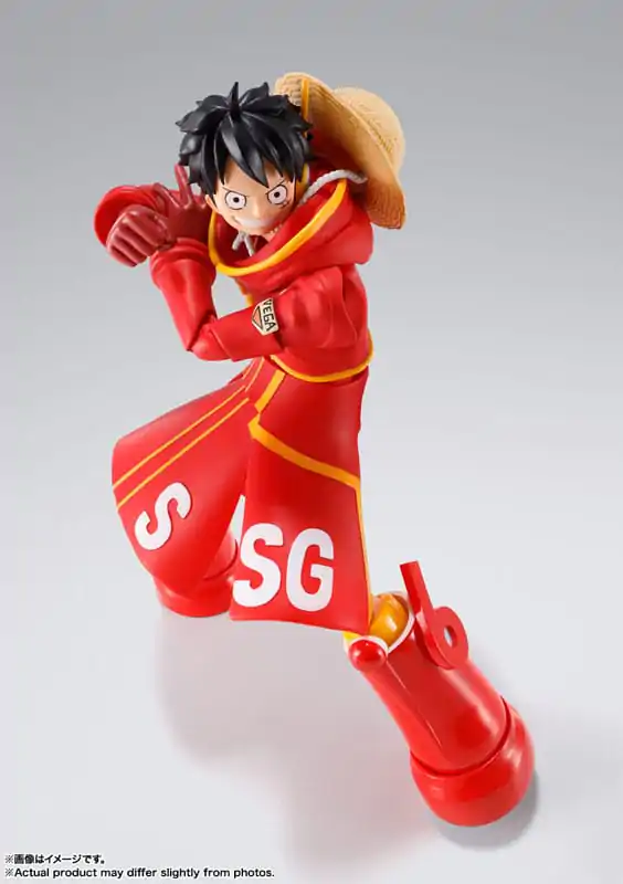 One Piece S.H.Figuarts Actionfigur Monkey D. Luffy Future Island Egghead 15 cm Produktfoto