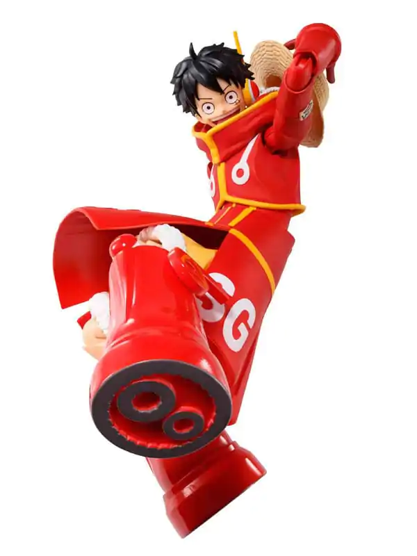 One Piece S.H.Figuarts Actionfigur Monkey D. Luffy Future Island Egghead 15 cm Produktfoto