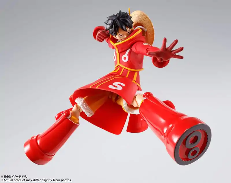 One Piece S.H.Figuarts Actionfigur Monkey D. Luffy Future Island Egghead 15 cm Produktfoto