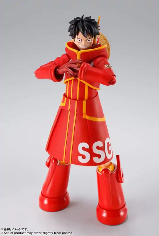 One Piece S.H.Figuarts Actionfigur Monkey D. Luffy Future Island Egghead 15 cm Produktfoto