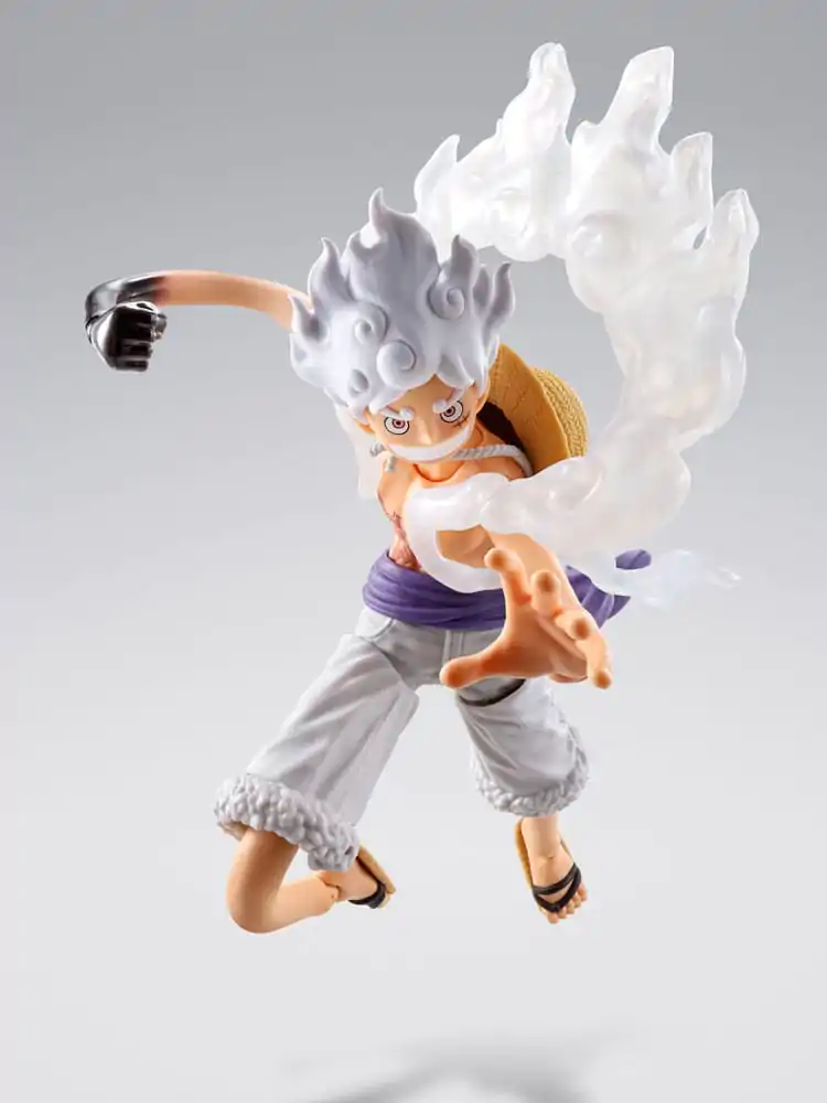 One Piece S.H.Figuarts Actionfigur Monkey D. Luffy Gear 5 -Future Island Egghead- 15 cm Produktfoto