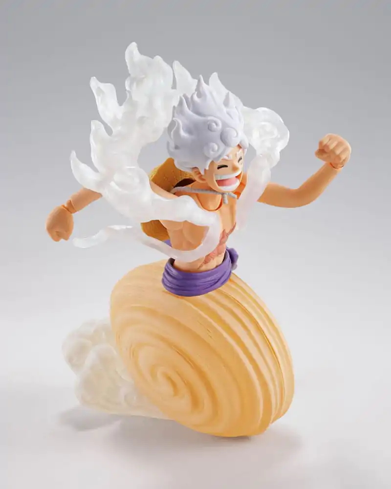 One Piece S.H.Figuarts Actionfigur Monkey D. Luffy Gear 5 -Future Island Egghead- 15 cm Produktfoto