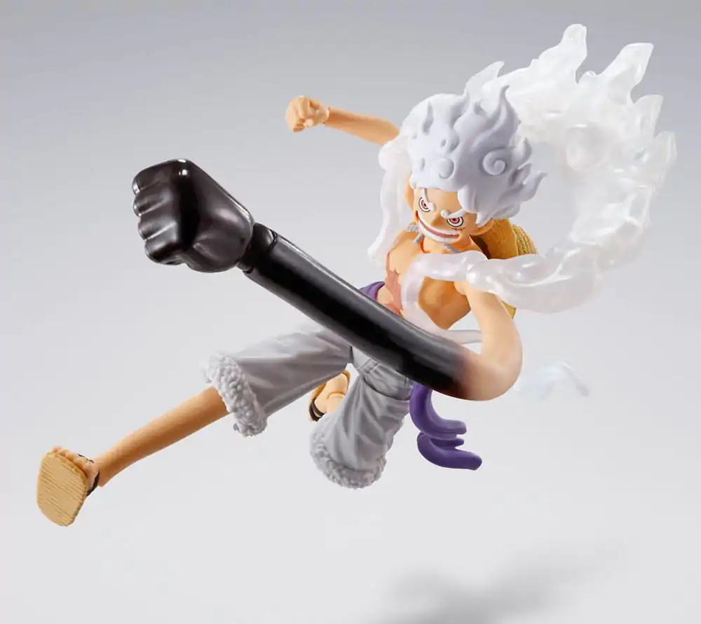 One Piece S.H.Figuarts Actionfigur Monkey D. Luffy Gear 5 -Future Island Egghead- 15 cm Produktfoto
