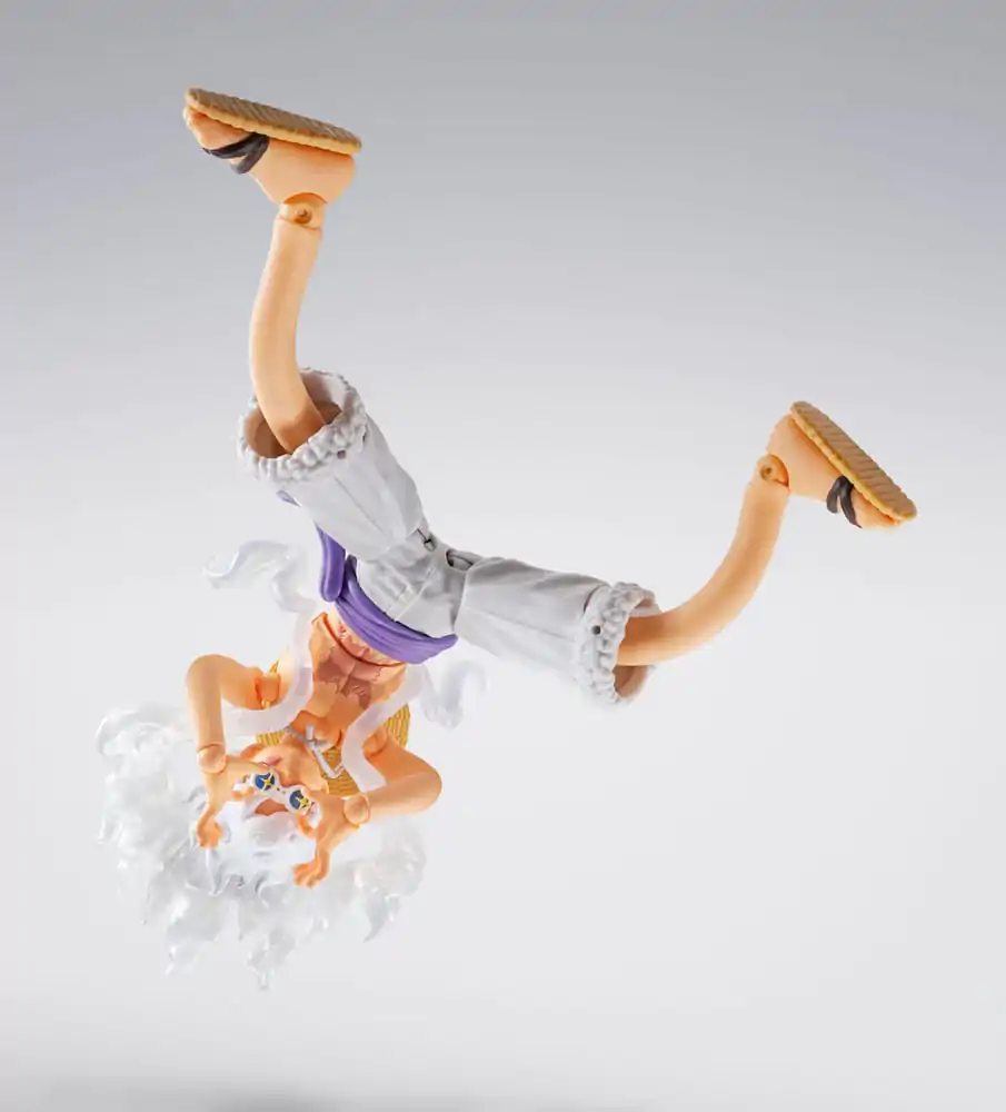 One Piece S.H.Figuarts Actionfigur Monkey D. Luffy Gear 5 -Future Island Egghead- 15 cm Produktfoto