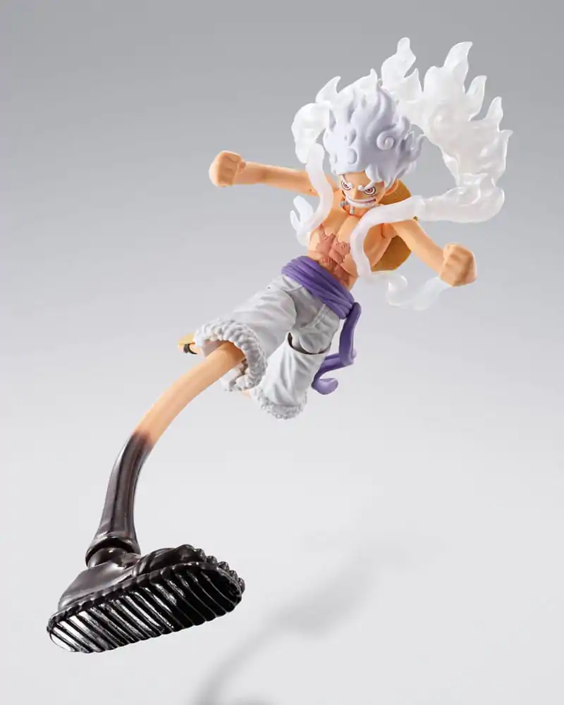 One Piece S.H.Figuarts Actionfigur Monkey D. Luffy Gear 5 -Future Island Egghead- 15 cm Produktfoto