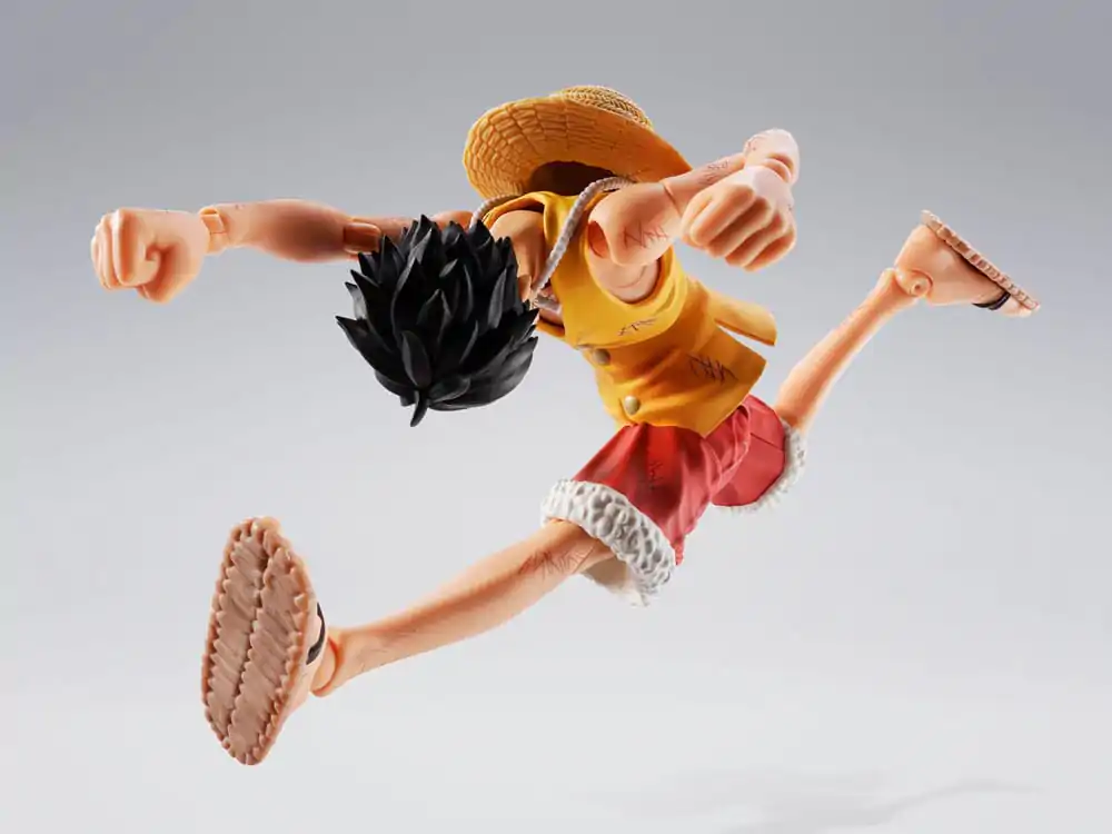 One Piece S.H.Figuarts Action-Figur Monkey D. Luffy Marineford 15 cm Produktfoto