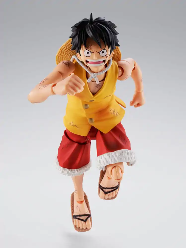 One Piece S.H.Figuarts Action-Figur Monkey D. Luffy Marineford 15 cm Produktfoto