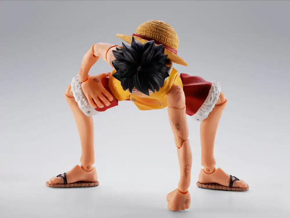 One Piece S.H.Figuarts Action-Figur Monkey D. Luffy Marineford 15 cm Produktfoto