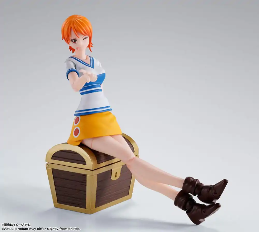 One Piece S.H. Figuarts Actionfigur Nami Romance Dawn 14 cm termékfotó