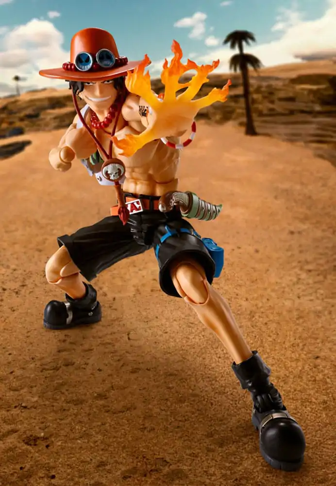 One Piece S.H. Figuarts Actionfigur Portgas D Ace -Fire Fist- 15 cm Produktfoto