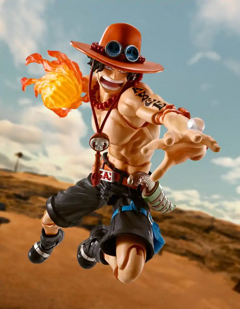 One Piece S.H. Figuarts Actionfigur Portgas D Ace -Fire Fist- 15 cm Produktfoto