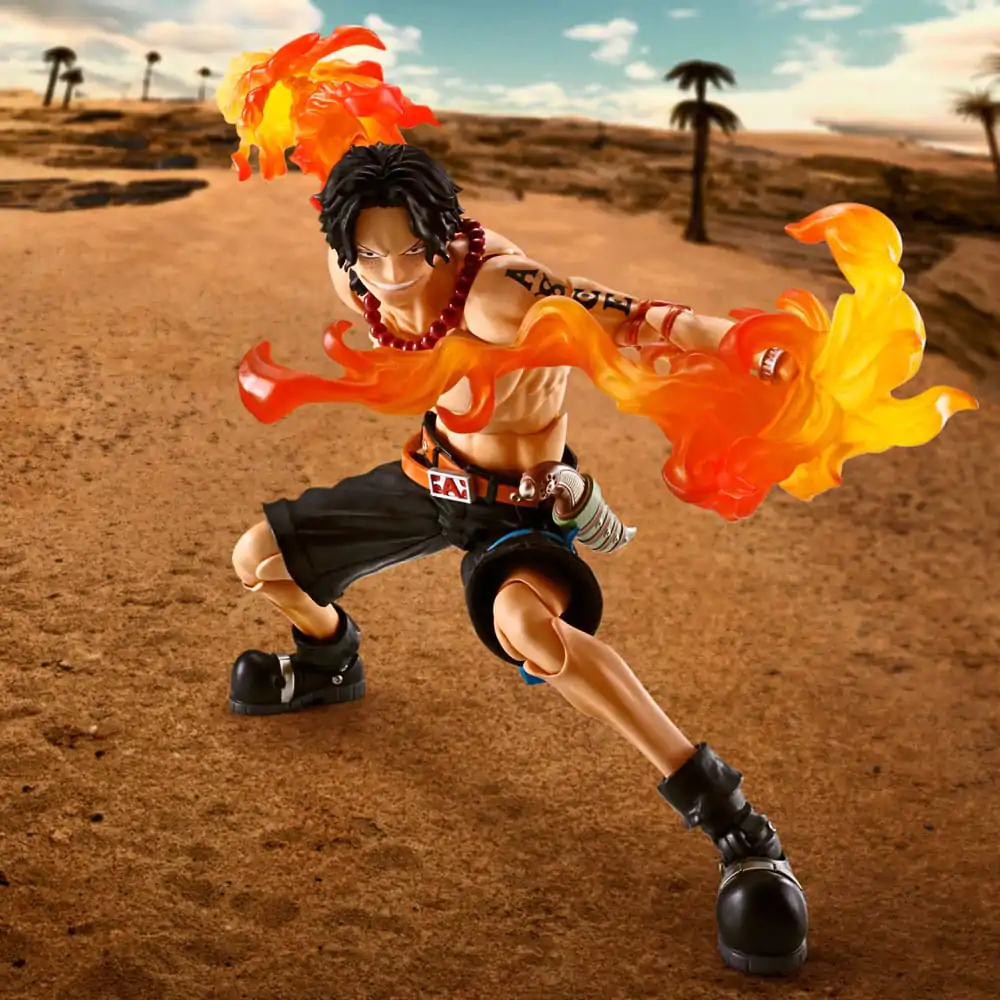 One Piece S.H. Figuarts Actionfigur Portgas D Ace -Fire Fist- 15 cm Produktfoto