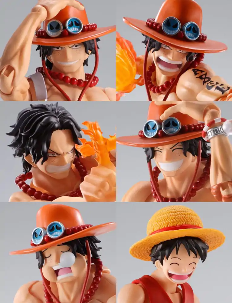 One Piece S.H. Figuarts Actionfigur Portgas D Ace -Fire Fist- 15 cm Produktfoto