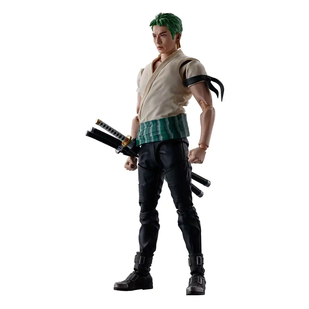 One Piece S.H. Figuarts Actionfigur Roronoa Zoro (Netflix) 14 cm termékfotó