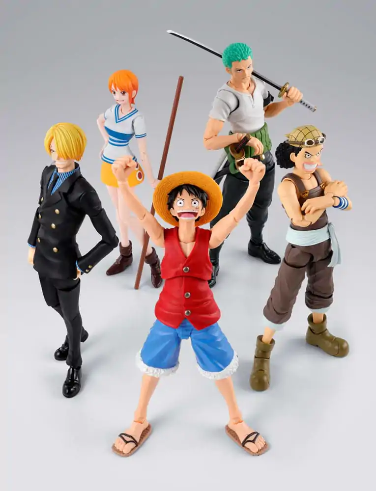 One Piece S.H.Figuarts Action-Figur Sanji Romance Dawn Ver. 15 cm Produktfoto