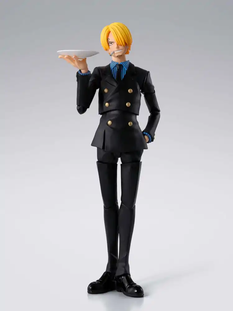 One Piece S.H.Figuarts Action-Figur Sanji Romance Dawn Ver. 15 cm Produktfoto