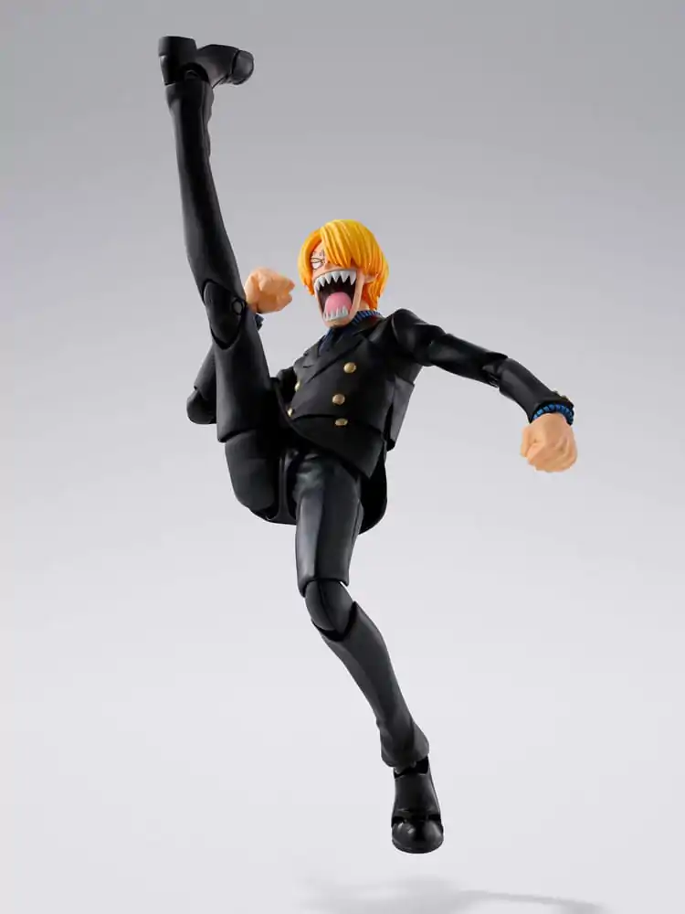 One Piece S.H.Figuarts Action-Figur Sanji Romance Dawn Ver. 15 cm Produktfoto