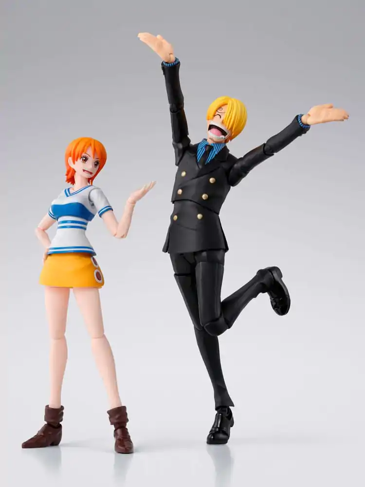 One Piece S.H.Figuarts Action-Figur Sanji Romance Dawn Ver. 15 cm Produktfoto
