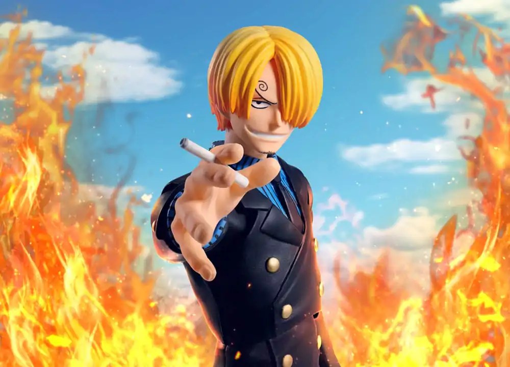 One Piece S.H.Figuarts Action-Figur Sanji Romance Dawn Ver. 15 cm Produktfoto