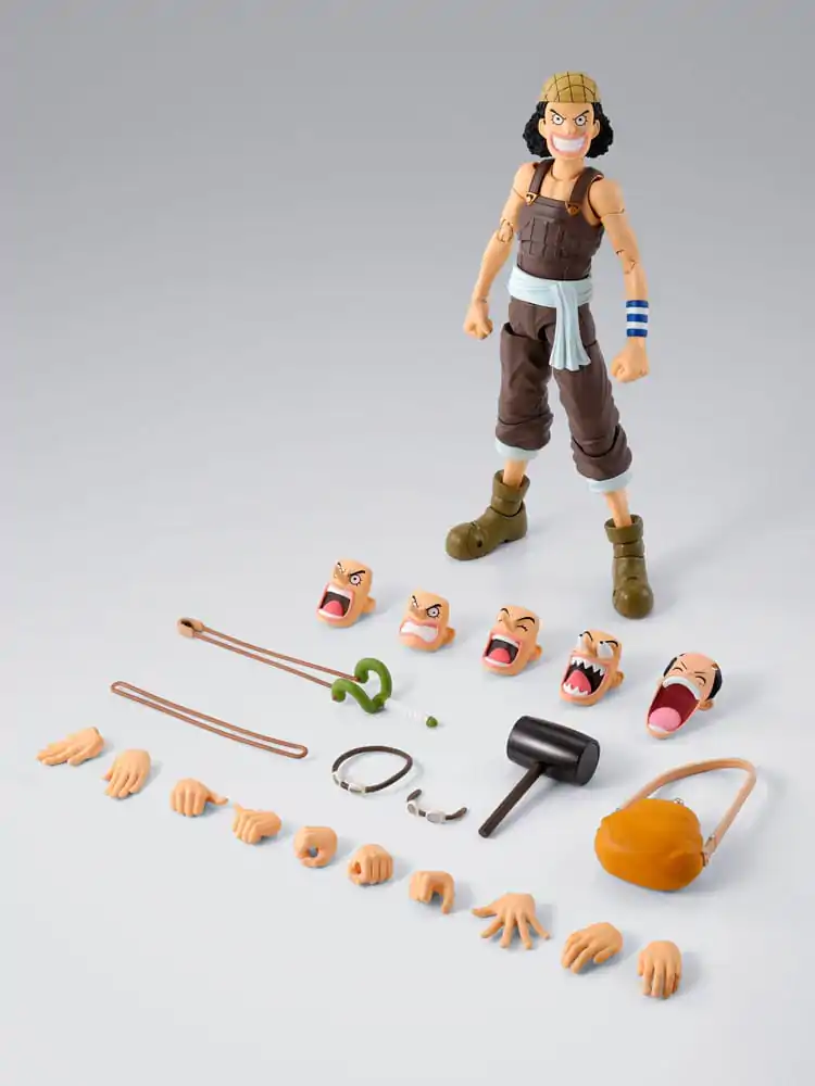 One Piece S.H.Figuarts Actionfigur Usopp Romance Dawn Ver. 15 cm Produktfoto
