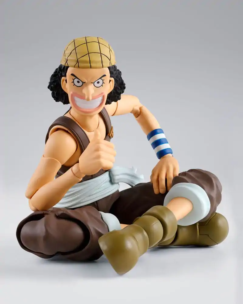 One Piece S.H.Figuarts Actionfigur Usopp Romance Dawn Ver. 15 cm Produktfoto