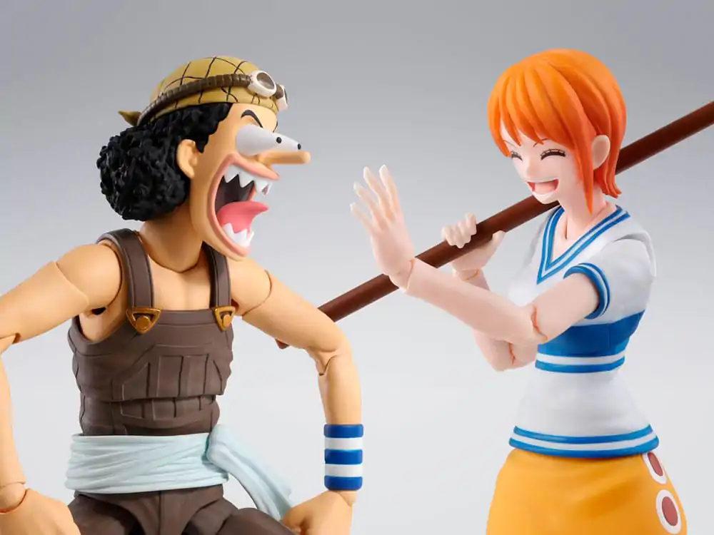 One Piece S.H.Figuarts Actionfigur Usopp Romance Dawn Ver. 15 cm Produktfoto
