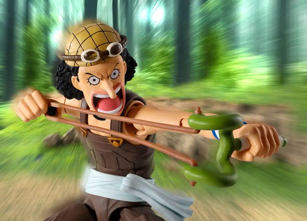 One Piece S.H.Figuarts Actionfigur Usopp Romance Dawn Ver. 15 cm Produktfoto