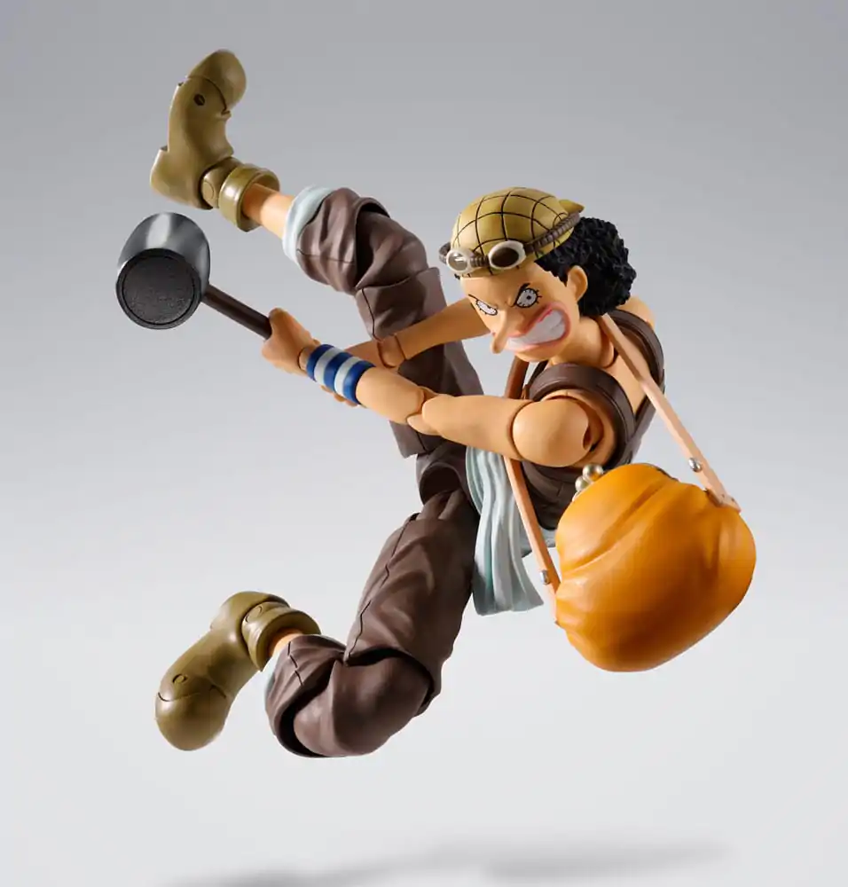 One Piece S.H.Figuarts Actionfigur Usopp Romance Dawn Ver. 15 cm Produktfoto