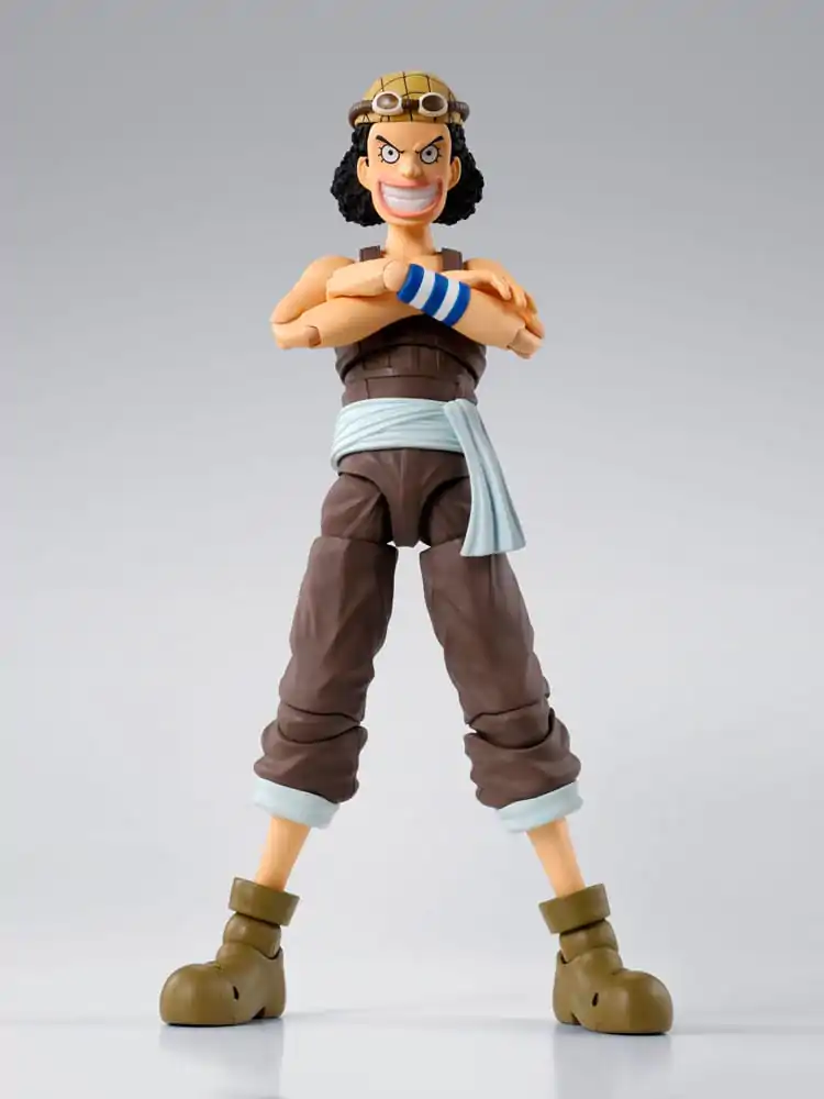 One Piece S.H.Figuarts Actionfigur Usopp Romance Dawn Ver. 15 cm Produktfoto