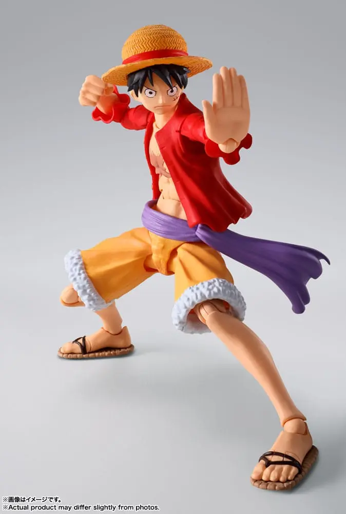 One Piece S.H. Figuarts Actionfigur Monkey D. Ruffy (The Raid on Onigashima) 14 cm termékfotó